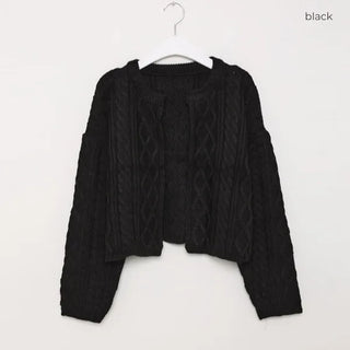 Simple Cable Cardigan