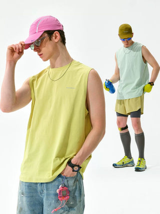[Monterest] Quick-Dry Antibacterial Relaxed Tank Top