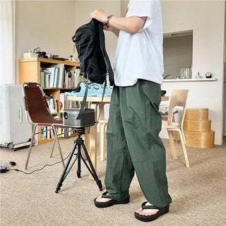 Wide string pants