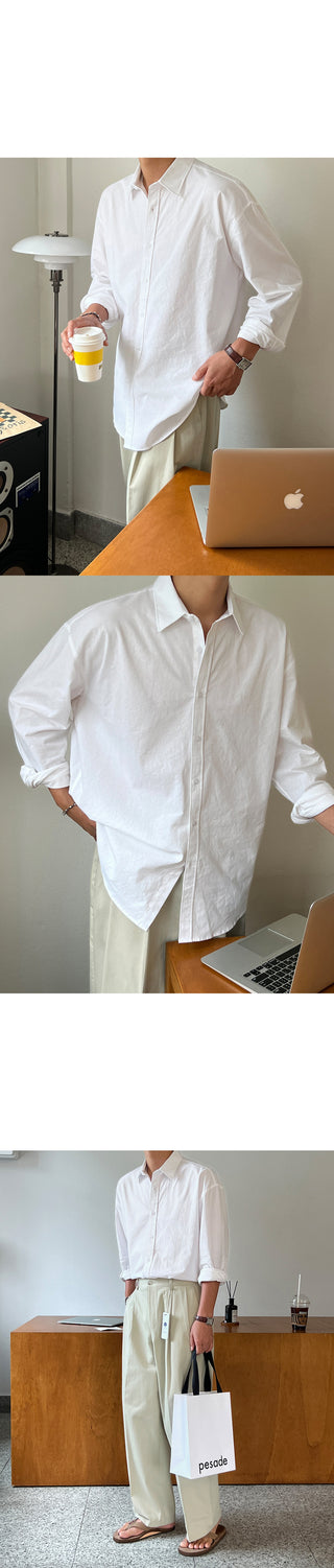 Dear Cotton Oversized Shirt