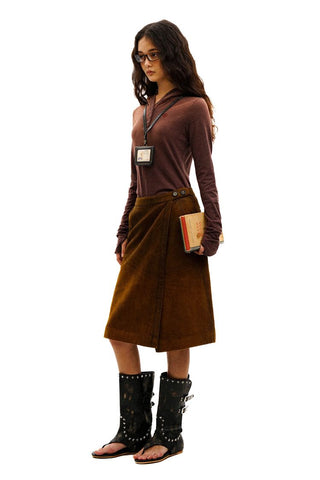[Moromoro2] Old Hooded Long T-Shirt