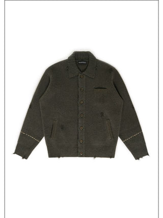 MASONPRINCE Collar Button Cardigan