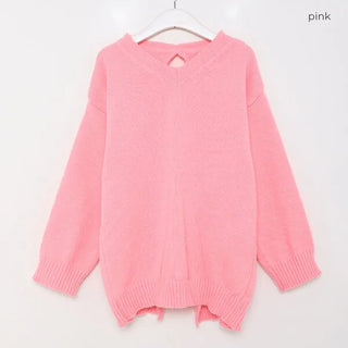 Lovely back ribbon knit