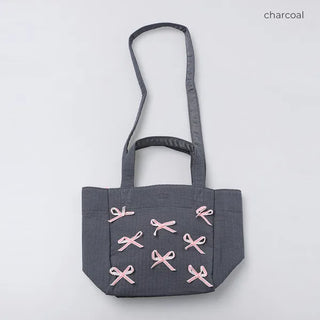 Ribbon tote bag
