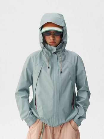 [Monterest] Water-Repellent Hooded Hardshell Jacket