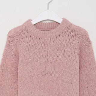 Simple cropped knit