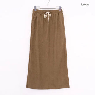 Corduroy Easy Skirt