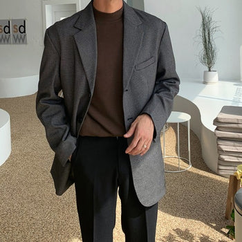 Sounds 3-Button Check Blazer JK