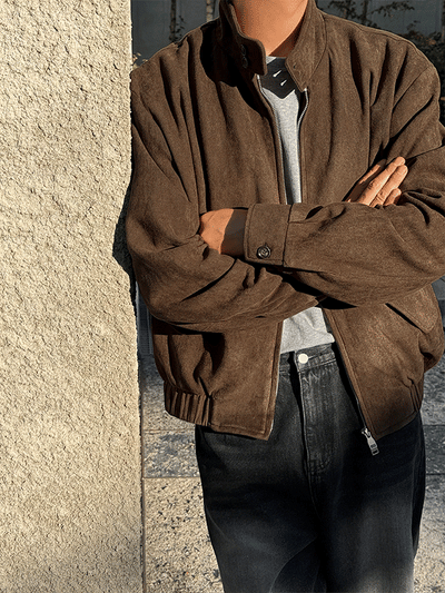 Offer Suede Harrington Jacket