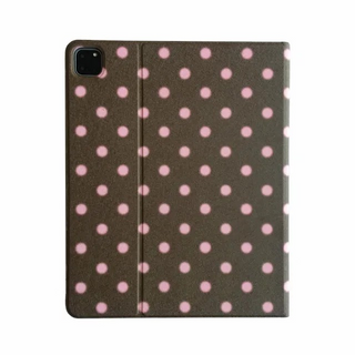 Dot dark gray ipad case