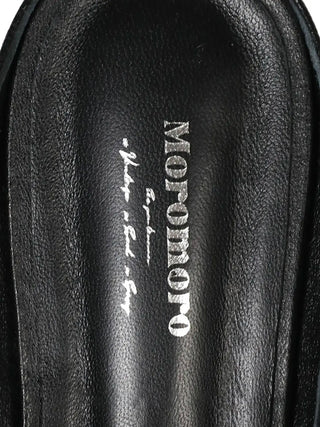 [moromoro2] Leather Ballet Flats