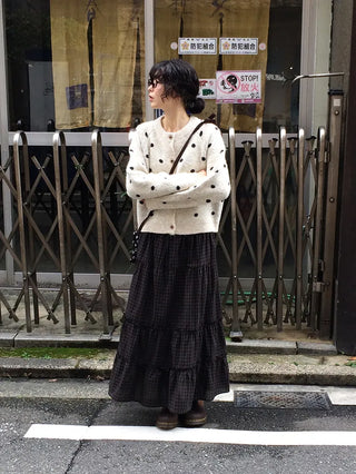 Polka Dot Cardigan