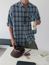 Radio Dyed Check Half Shirt