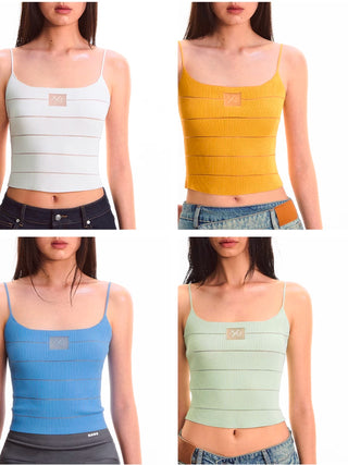 [NOTAWEAR] Knit Cami Top