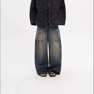 [MASONPRINCE] Washed Cotton Work Jacket