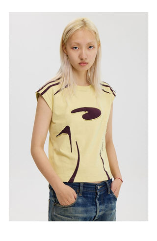 CONP Taiji Logo Performance Top (Yellow)