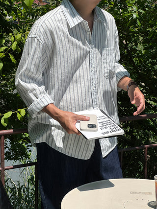 Renault Pinstripe Shirt