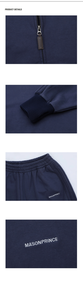 [MASONPRINCE] Logo Zip-up Jacket/Pant