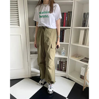 Pocket Cargo String Pants