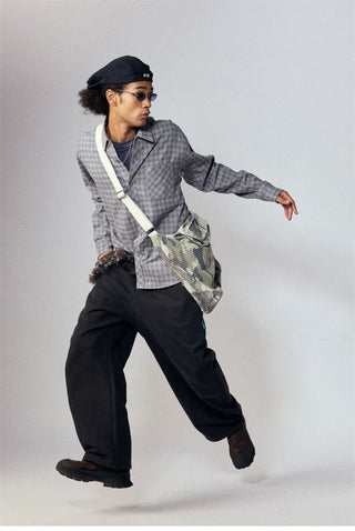 [Monterest] Relaxed Fit Drawstring Knit Sweatpants