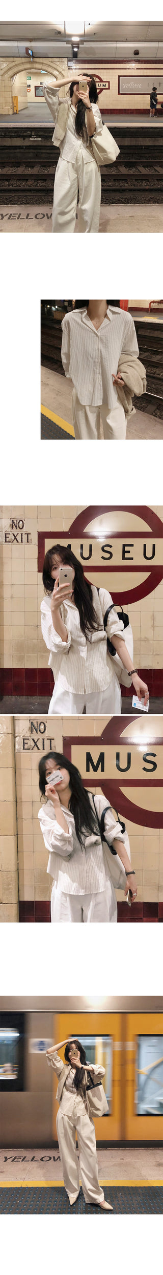 (Short/Basic/Long) (5 colors) Cotton Slacks Pants