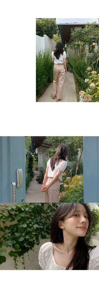 Cotton Flower Blouse - 2 colors
