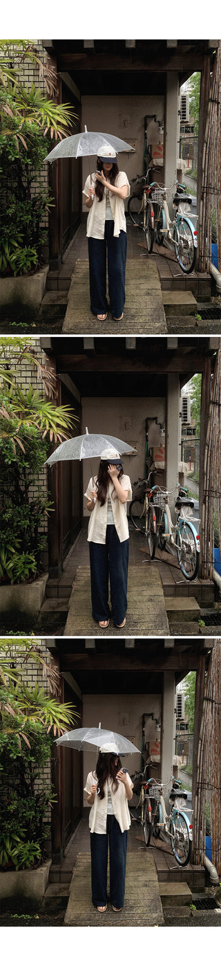 Wood Linen Wide Pants - 6 Colors
