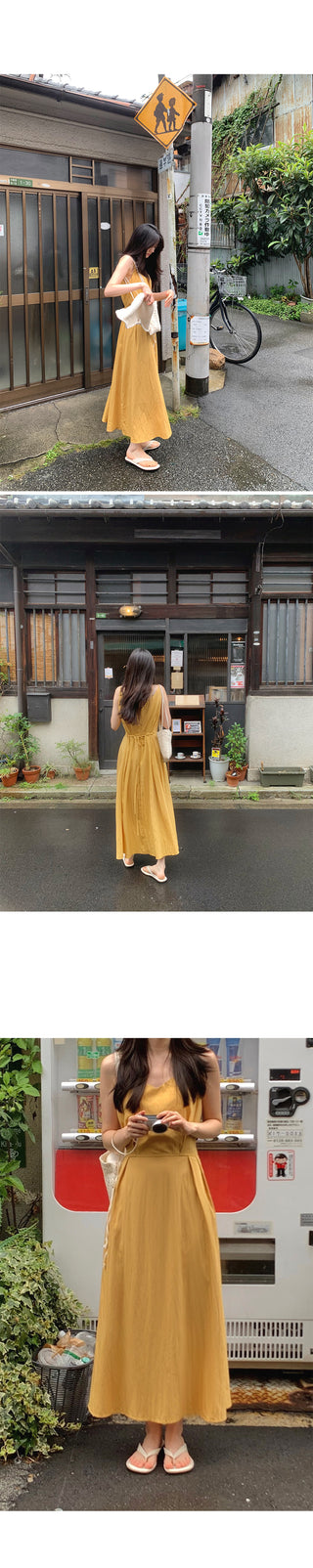 Sleeveless dress - 3 colors