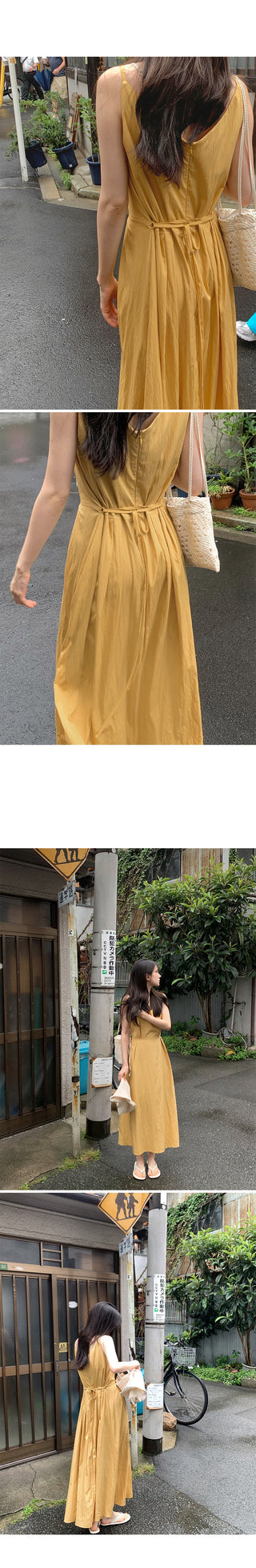 Sleeveless dress - 3 colors