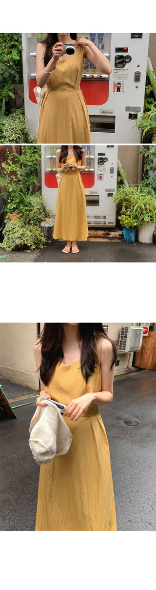 Sleeveless dress - 3 colors