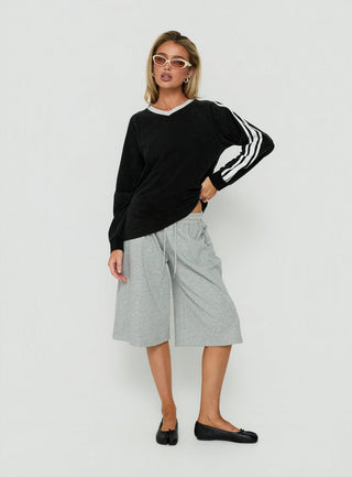 All Stars Long Sleeve Top Washed Noir