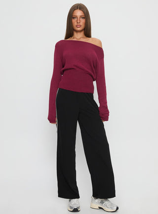 Fusion Tailored Track Pant Black