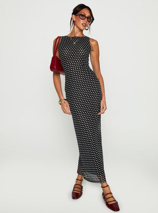 Top Of Mind Maxi Dress Black