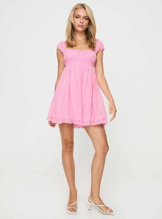 Carlita Mini Dress Pink