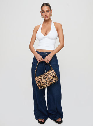 Whimsy Halter Top White