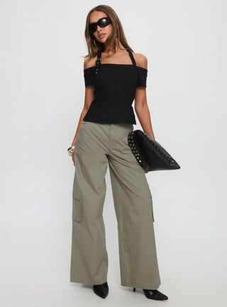Companions Cargo Slack Pant Khaki
