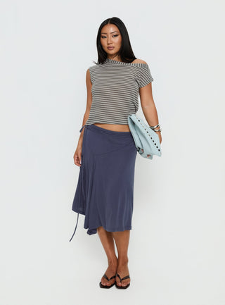 Ashfield Top Grey Stripe