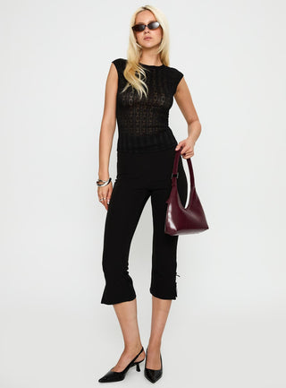 Keep It Moving Top Black