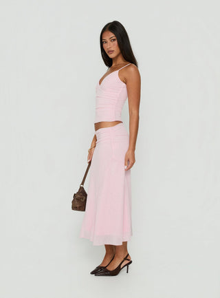 Zylen Cami Set Pink