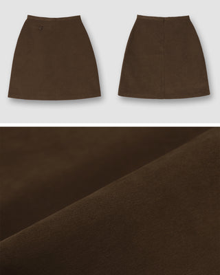 Button-point peach skirt - 3 sizes