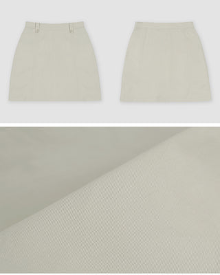 Detail Cotton Skirt - 4 sizes