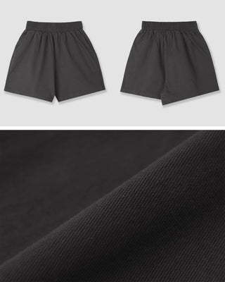 Pigmented elastic waist pants - 5 colors