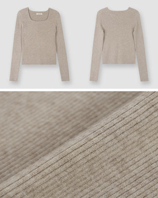 Semi-square knit