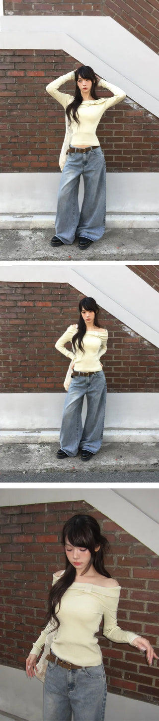 Model Praise/MD Collection Leku Wide Denim Pants - 5 Colors