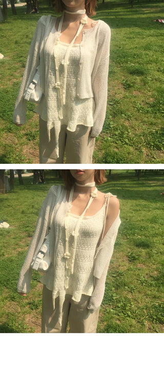 Daily Fit Boucle Round Cardigan - 5 Colors
