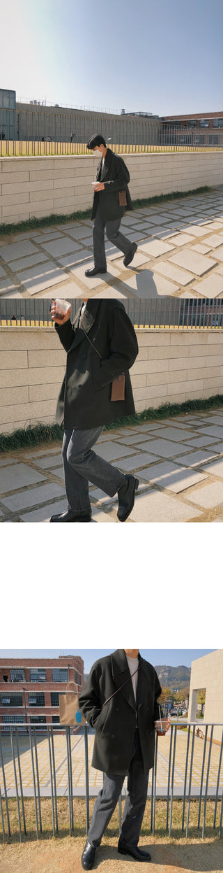 Straight black denim pants you will wear every day