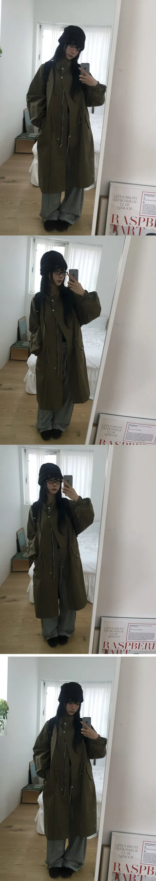 Daily Long Field Jacket - 3 Colors