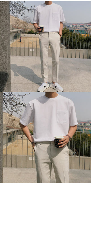 Must-Have Elastic Waist Chino Pants