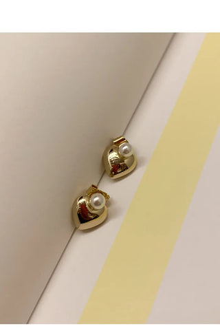 Heart-shaped earrings