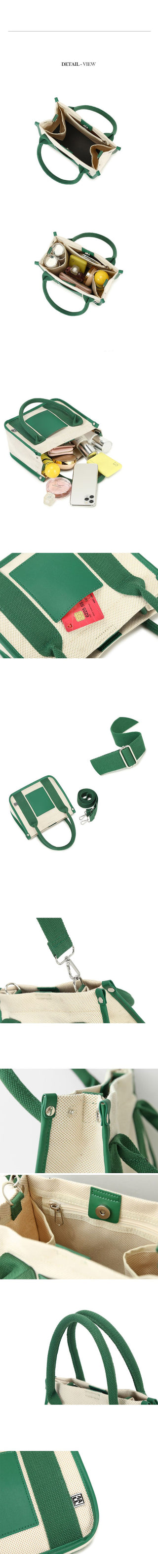 Sand Canvas Mini Cloth Eco Tote Bag (4 colors)